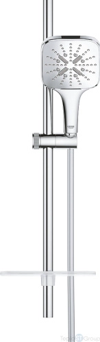 Душевой гарнитур GROHE Rainshower SmartActive 130 Cube 26583000 хром - купить с доставкой по России фото 7