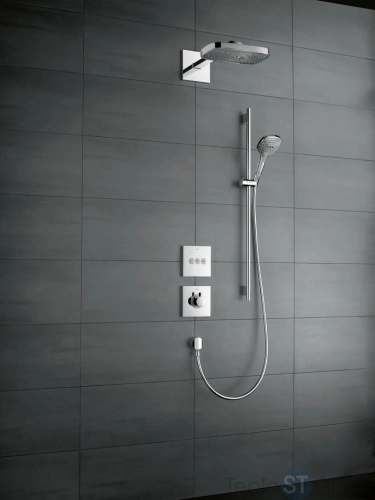 Переключатель потоков Hansgrohe ShowerSelect 15764000 хром - купить оптом у дилера TeploSTGroup по всей России ✅ ☎ 8 (800) 600-96-13 фото 2