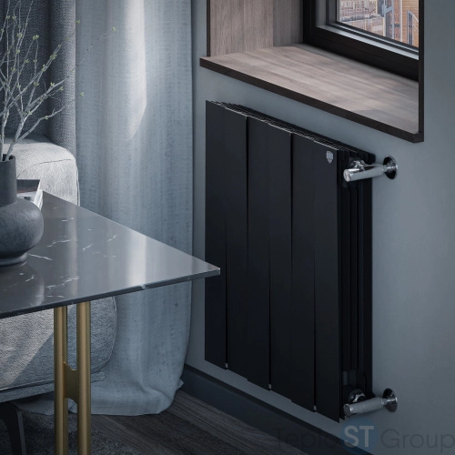 Радиатор Royal Thermo PianoForte 500 new/Noir Sable - 6 секц. - купить оптом с доставкой по России фото 3