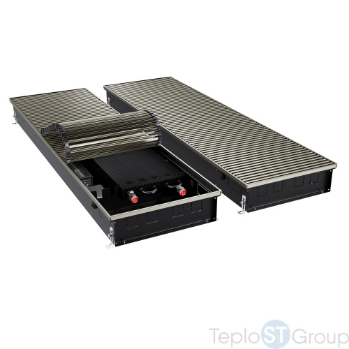 Конвектор внутрипольный Royal Thermo ATRIUM TURBO-110/400/800-DG-U-LB - купить оптом с доставкой по России