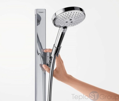 Душевой набор Hansgrohe Raindance Select S 27648400 белый/хром - купить с доставкой по России фото 2