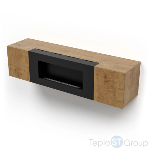Тумба с биокамином Firelight BFP-P1600 дуб вотан - купить оптом с доставкой по России фото 6