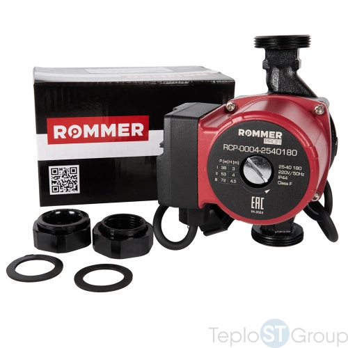 Циркуляционный насос Rommer Profi 25/40-180 - купить с доставкой по России фото 3