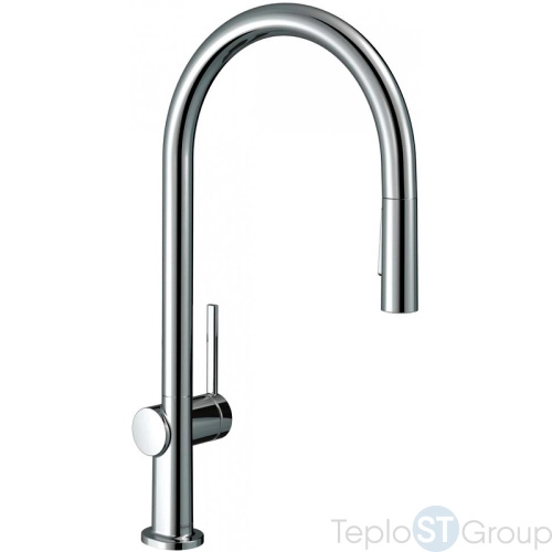 Смеситель для кухни Hansgrohe Talis M54 72801000 с вытяжным душем, хром - купить с доставкой по России