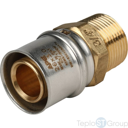 Stout Переходник с наружной резьбой 3/4 х26 для металлопластиковых труб прессовой - купить оптом с доставкой по России