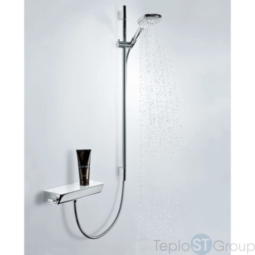 Душевой гарнитур Hansgrohe Raindance Select 26621000 хром - купить оптом у дилера TeploSTGroup по всей России ✅ ☎ 8 (800) 600-96-13 фото 6