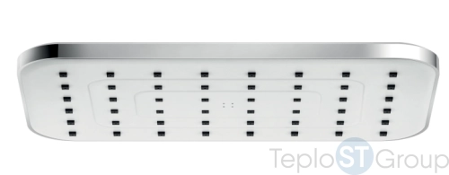 Верхний душ Nobili AD139/128CR Chrome 36x20 см, хром - купить оптом с доставкой по России
