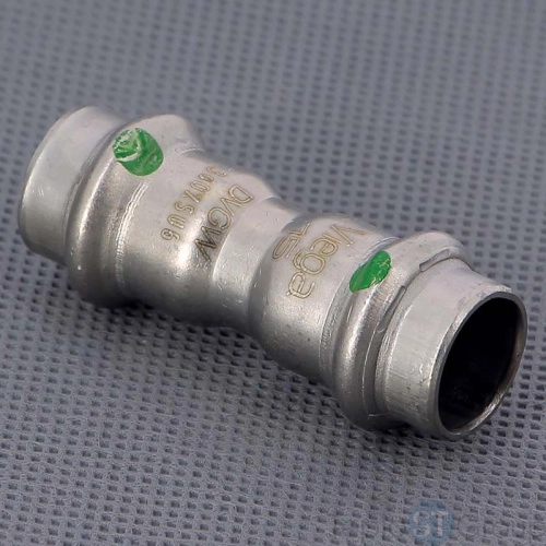 Муфта пресс нержавеющая сталь Sanpress Inox VIEGA 15 (436155) - купить оптом с доставкой по России фото 2
