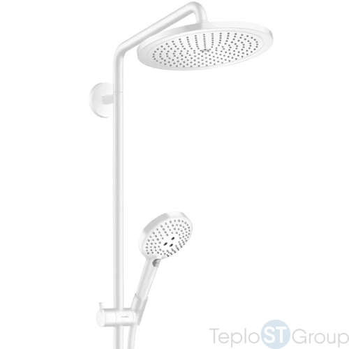 Душевая система Hansgrohe Croma Select S Showerpipe 280 1jet 26890700 белый матовый - купить с доставкой по России фото 2