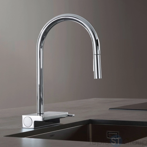 Смеситель для кухни Hansgrohe Aquno Select M81 73831000 - купить с доставкой по России фото 2