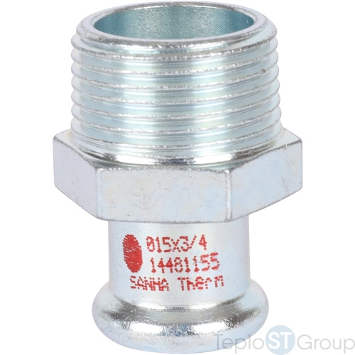 Sanha 24243G SANHA-Therm ниппель переходной ВПр-НР, 15x3/4 - купить оптом с доставкой по России