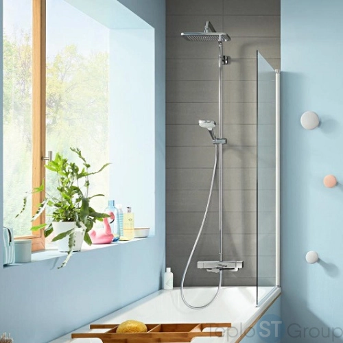 Душевая система Hansgrohe Croma E Showerpipe 27687000 хром - купить с доставкой по России фото 7