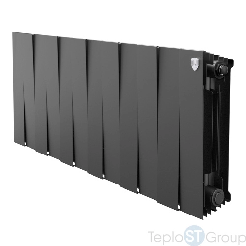 Радиатор Royal Thermo PianoForte 300 /Noir Sable - 12 секц. - купить оптом у дилера TeploSTGroup по всей России ✅ ☎ 8 (800) 600-96-13