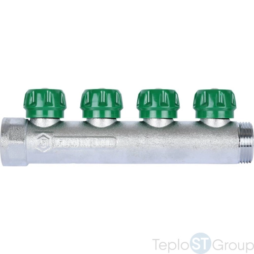 Stout SMB-6850-011204 коллектор регулирующий 1 , 4 отвода 1/2 - купить оптом у дилера TeploSTGroup по всей России ✅ ☎ 8 (800) 600-96-13 фото 7