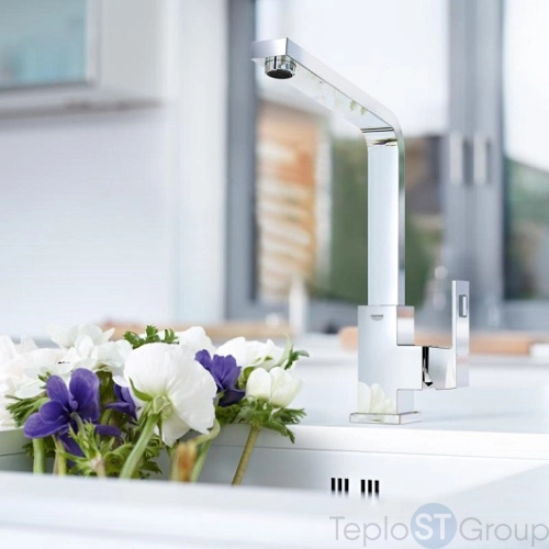 Смеситель для кухни Grohe Eurocube 31255000 - купить с доставкой по России фото 2