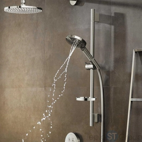 Душевой гарнитур Hansgrohe Raindance Select S 27654000, хром - купить с доставкой по России фото 5