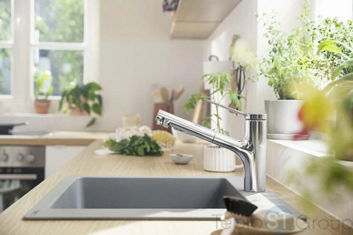 Смеситель для кухни Hansgrohe Zesis M33 74800800 - купить с доставкой по России фото 2