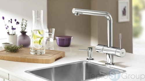 Дозатор жидкого мыла Grohe Cosmopolitan 40535000 - купить с доставкой по России фото 7