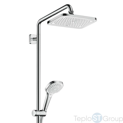 Душевая система Hansgrohe Croma E Showerpipe 27687000 хром - купить с доставкой по России фото 2