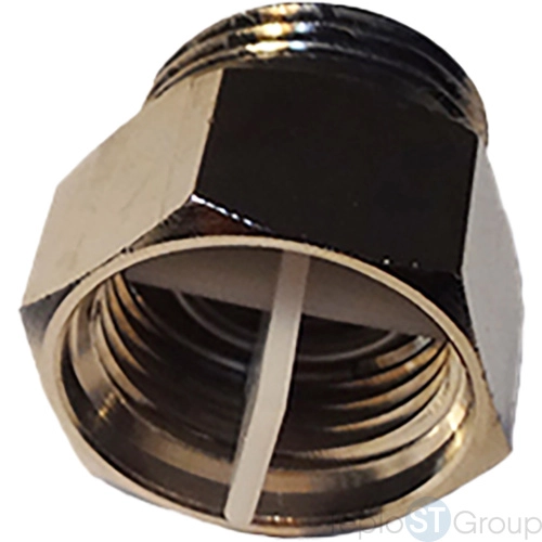 Stout SVC-1103-000015 Stout Клапан отсекающий, обратный, 1/2" никель - купить оптом с доставкой по России