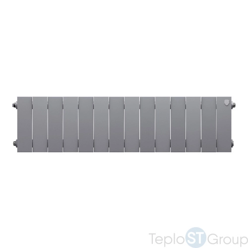 Радиатор Royal Thermo PianoForte 200 /Silver Satin - 14 секц. - купить оптом у дилера TeploSTGroup по всей России ✅ ☎ 8 (800) 600-96-13 фото 2