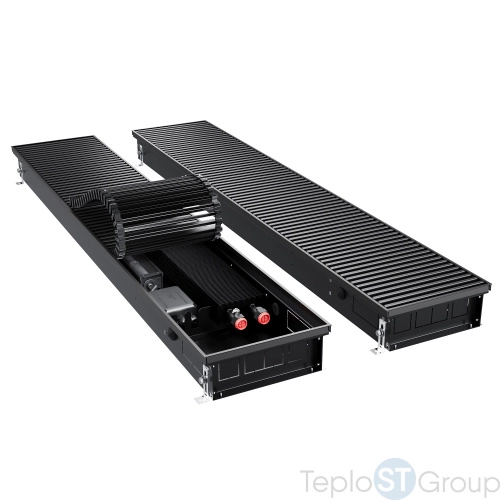 Конвектор внутрипольный Royal Thermo ATRIUM TURBO-90/250/900-DG-U-BL - купить оптом с доставкой по России