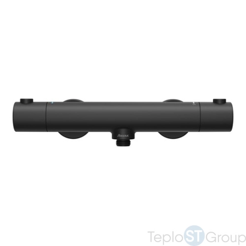 Смеситель для душа термостатический Ravak Puri Black PU 033.20/150 X070188 черный матовый - купить с доставкой по России фото 2