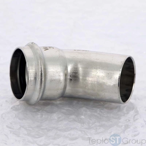 Угол-вставка пресс 45 град. нержавеющая сталь Sanpress Inox VIEGA 35 435424 - купить оптом с доставкой по России
