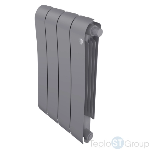 Радиатор биметаллический Royal Thermo Infinity 500 Silver Satin VR80 - 4 секц. - купить оптом с доставкой по России