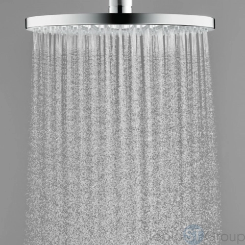 Верхний душ Hansgrohe Raindance S 27620000, 240 1jet PowderRain с потолочным подсоединением - купить с доставкой по России фото 2