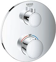 Термостат для ванны с душем Grohe Grohtherm 24076000 - купить оптом у дилера TeploSTGroup по всей России ✅ ☎ 8 (800) 600-96-13