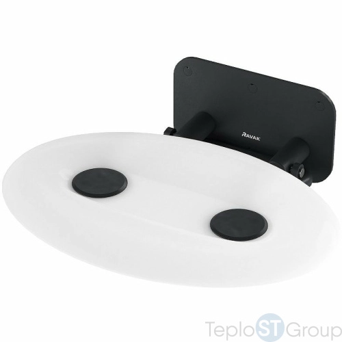 Сиденье для душа Ravak Ovo P II Opal/Black B8F0000057 - купить оптом с доставкой по России
