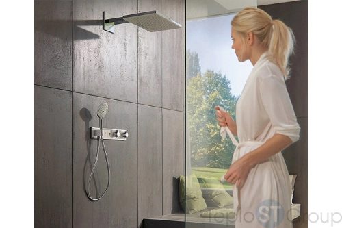 Термостат для ванны Hansgrohe RainSelect на 4 потребителя 15382000 - купить с доставкой по России фото 4