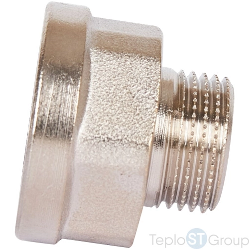 Stout SFT-0073-001238 Stout Переходник под ключ ВН никелированный 1/2 x3/8 - купить оптом с доставкой по России фото 3