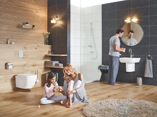 Унитаз подвесной Grohe Euro Ceramic 3932800H с покрытием PureGuard - купить с доставкой по России фото 5