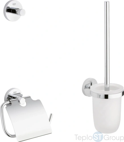 Набор аксессуаров Grohe Essentials Basic 40407001 - купить с доставкой по России