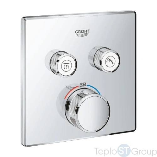 Термостат для душа Grohe Grohtherm SmartControl 29124000 - купить с доставкой по России