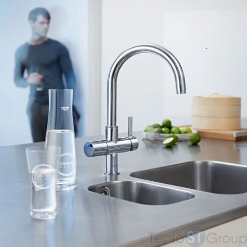 Смеситель для мойки GROHE Blue 33251000 - купить с доставкой по России фото 5