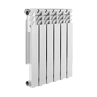 Радиатор алюминиевый SMART Install Easy One 500/12 16 бар - купить оптом с доставкой по России