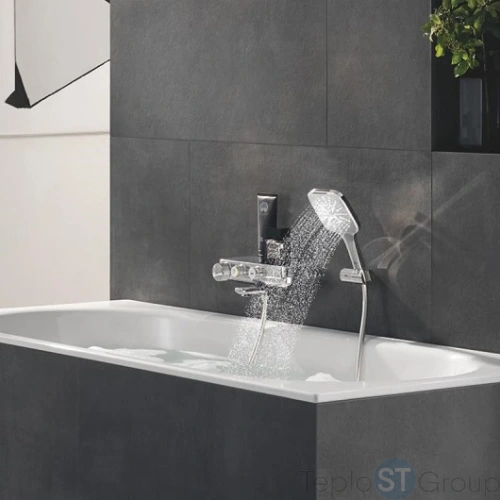 Душевая лейка Grohe Rainshower SmartActive 26582000 хром - купить оптом с доставкой по России фото 3