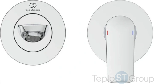 Смеситель для раковины Ideal Standard Connect Air A7029AA (внешняя часть) - купить с доставкой по России фото 2