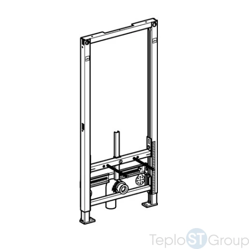 Инсталляция для биде GEBERIT Duofix h112 111.520.00.1 - купить оптом у дилера TeploSTGroup по всей России ✅ ☎ 8 (800) 600-96-13 фото 5