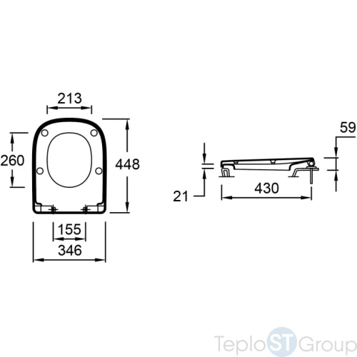 Комплект подвесной унитаз Jacob Delafon Struktura E21771RU-00 (EDE102-00 + E70024-00) + система инсталляции Jacob Delafon (E33131RU-NF + E4316-00) - купить с доставкой по России фото 4