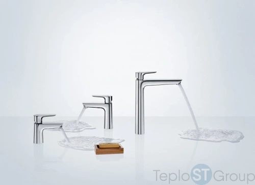 Смеситель для раковины Hansgrohe Talis E 71717000 хром - купить оптом у дилера TeploSTGroup по всей России ✅ ☎ 8 (800) 600-96-13 фото 2