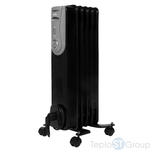 Масляный радиатор Ballu Noir BOH/NR-05 1000 (5 секций) - купить оптом с доставкой по России
