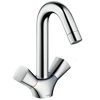 Смеситель для раковины Hansgrohe Logis 71222000 - купить оптом у дилера TeploSTGroup по всей России ✅ ☎ 8 (800) 600-96-13