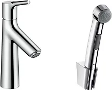 Смеситель для раковины Hansgrohe Talis S 72290000 с душем - купить оптом у дилера TeploSTGroup по всей России ✅ ☎ 8 (800) 600-96-13