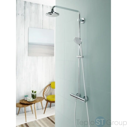 Душевая стойка Grohe Euphoria 27296001 хром - купить с доставкой по России фото 8