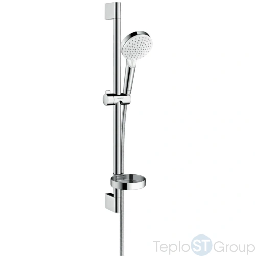 Душевой гарнитур Hansgrohe Crometta Vario 650 26553400 с мыльницей, хром - купить с доставкой по России