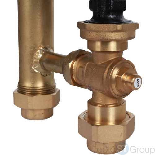 Stout SDG-0014 Насосная группа для твердотопливных котлов 1" с насосом Grundfos UPSO 25-65 в теплоизоляции - купить с доставкой по России фото 5